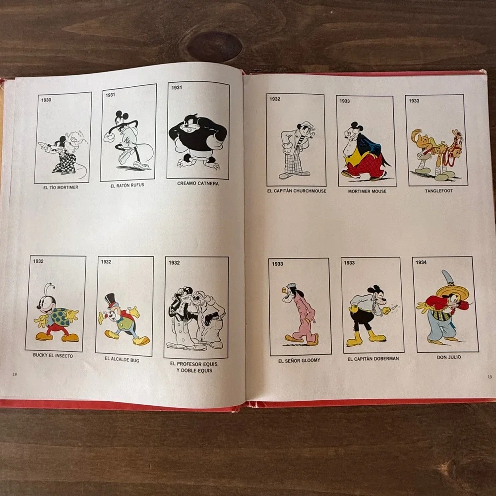 Vintage Walt Disney Tesoros Del Saber Vol 21 La Historia de Walt Disney 1988